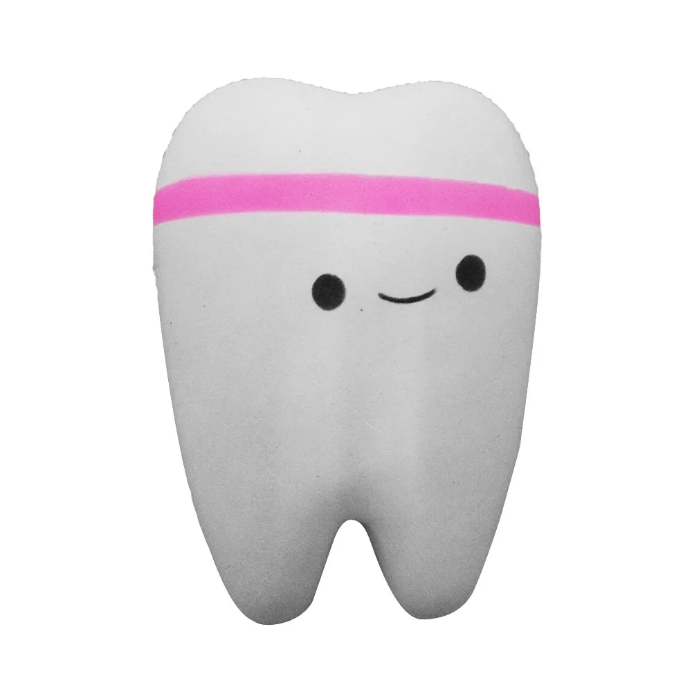 anti stress tooth/pu foam tooth/ tooth shape stress ball