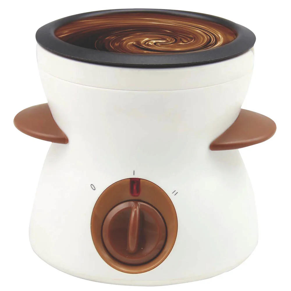 Electric Chocolate Melter Maker 350ml Best Gift Party DIY Choco Candy Cheese Fondue Machine Automatic Melting Pot With Fork