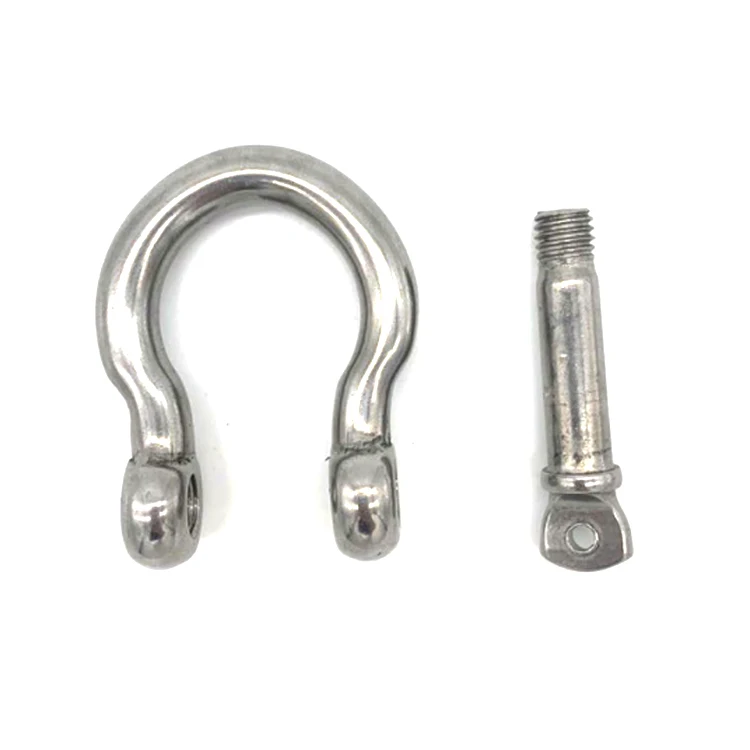 JRSGS Wholesale High Quality Stainless Steel 304/316 European Type Bow Shackle