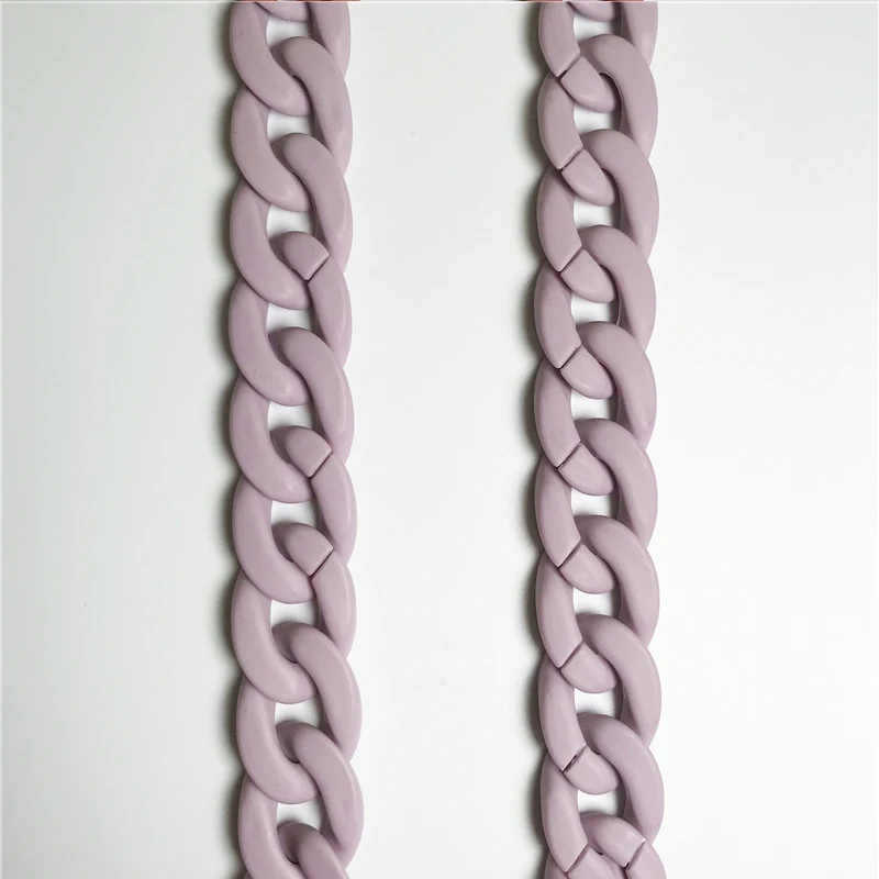 Phone crossbody strap acrylic purse chains shoulder handbag strap phone chains