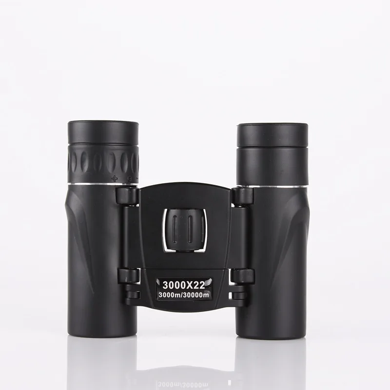 Outdoor 3000X22 High Magnification Binoculars Folding Telescope Camping Portable Night Vision Binocular with Mobile Phone Clip