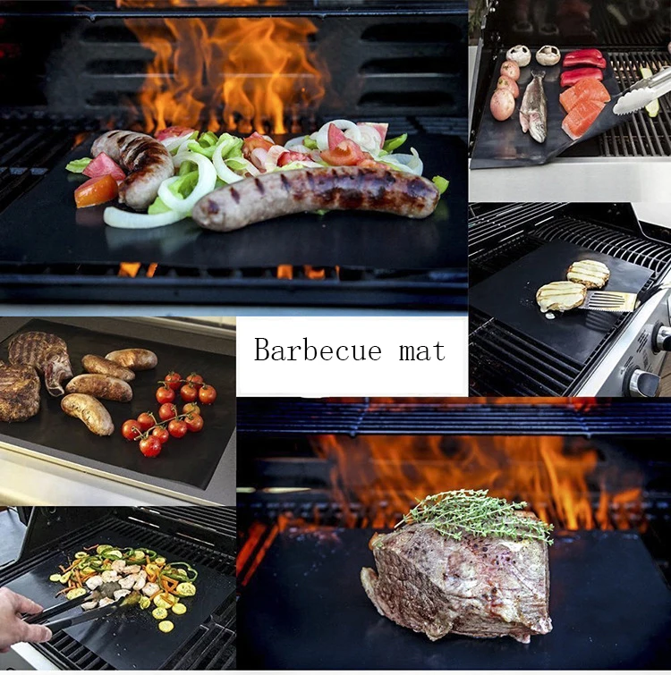 Wholesale Hot Selling barbecue non stick bbq grill mat barbecue grill mat barbecue mat