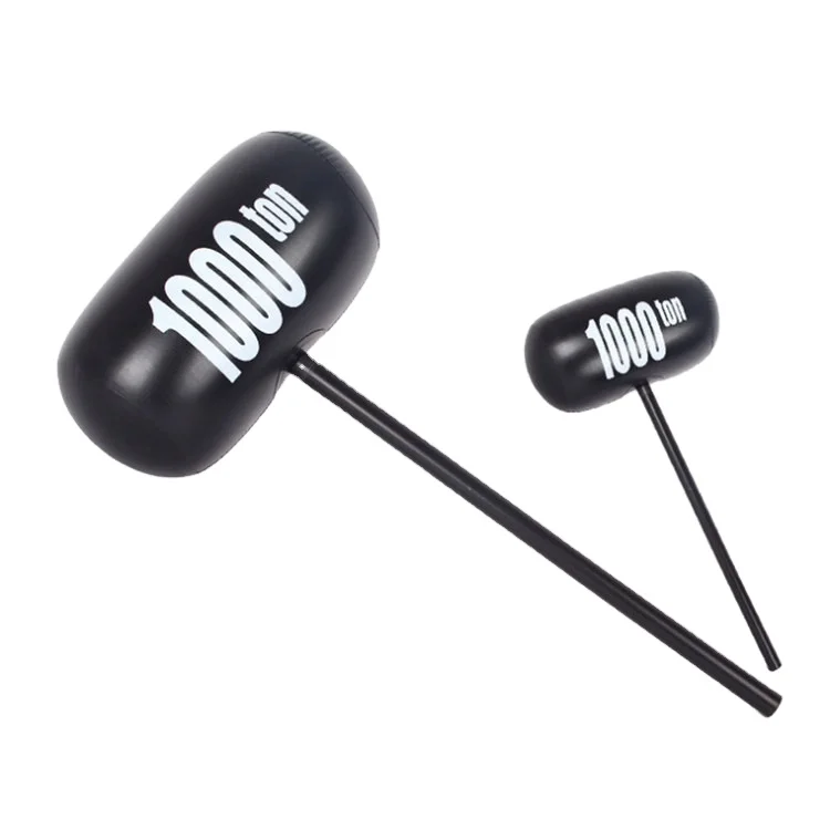 Party Favor Decoration Supplies Punishment Props Thousand Tons Hammer Balloons Inflatable Toys Inflatable Hammers for Game