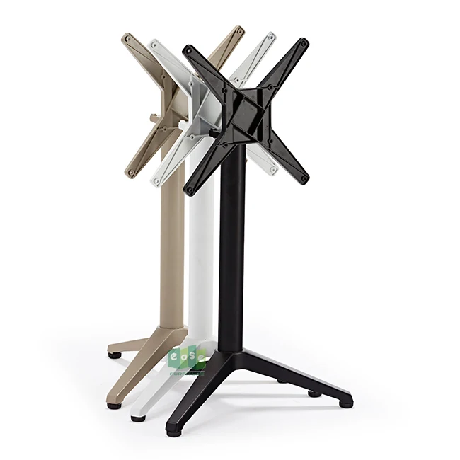 (E9803) открытый ресторан литой алюминий металлический 3 ножки основание для кафе