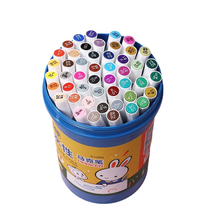 12 Colors Washable Watercolor Pen Drawing Painting Art Marker For Child bunny Cute  Bottle Student Art Supplies