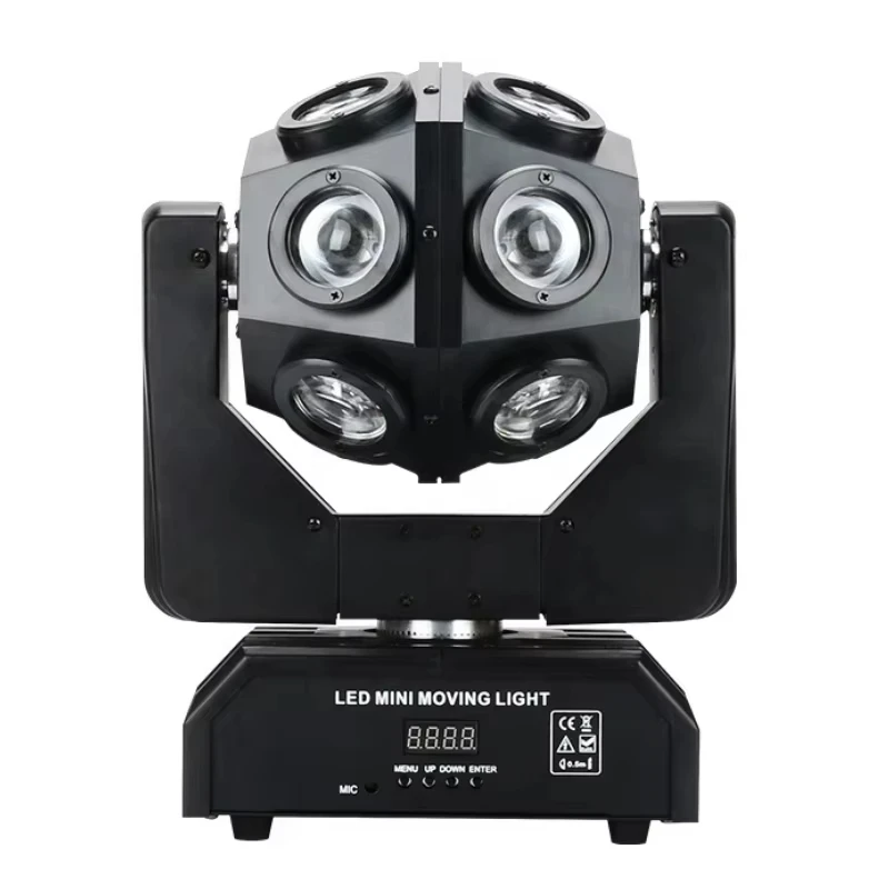 Factory price 10W*12pcs RGBW 4IN1 led Double Arms Beam Light Led Dj Stage Light Disco Ball Laser Light