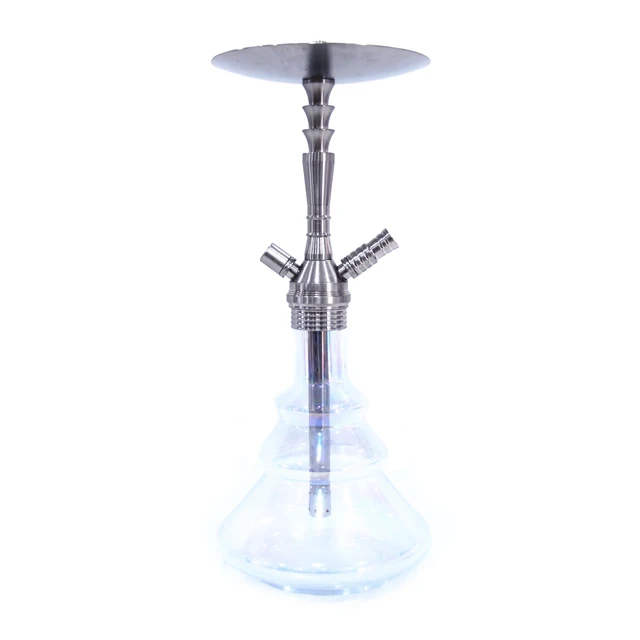 Premium Quality Fashion hookah with Plating Glass