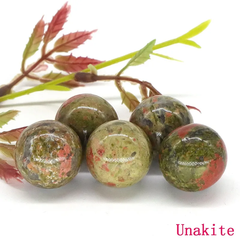 Custom 20mm Round Natural Clear Quartz Crystal Sphere Ball