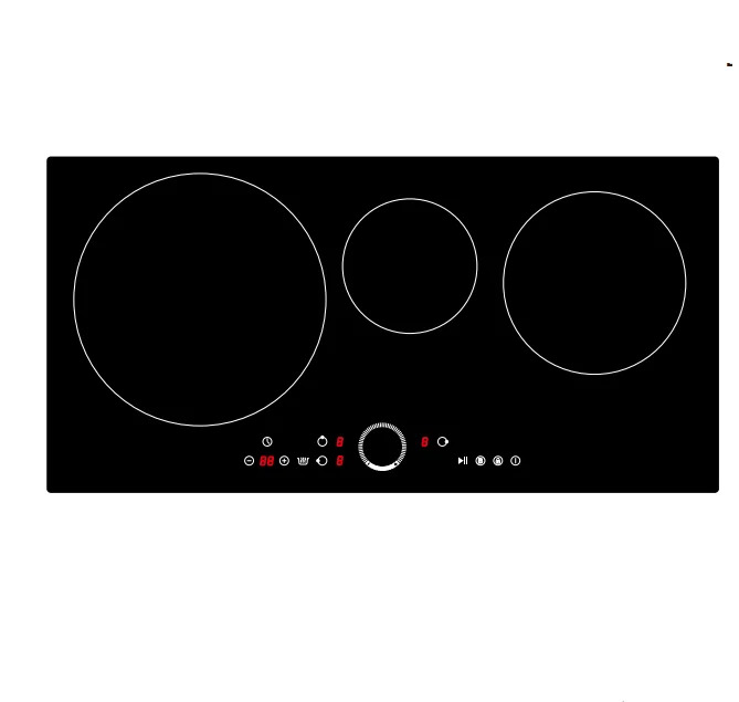 Horizontal 3 burner Vietnam popular induction cooker induction hob