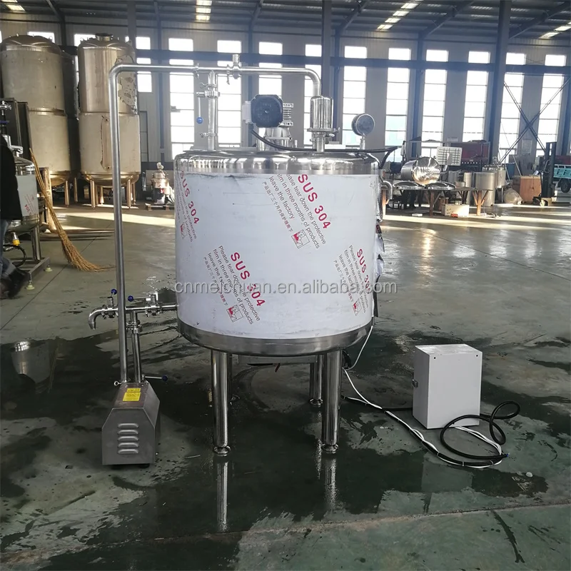 Pasteurizer For Jars Condensed Milk Production Line Gelato Machine Pasteurizer