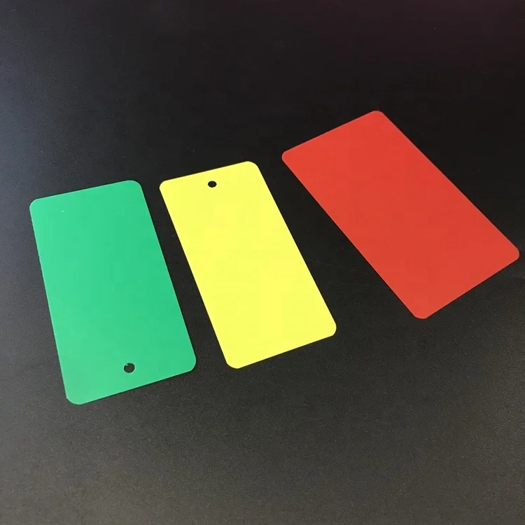 Custom PVC Plastic Cable Hang Tags For Cables