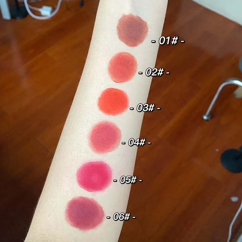 2023 New Design lip mud fog surface matte waterproof Red lip glaze Cosmetic Wholesale