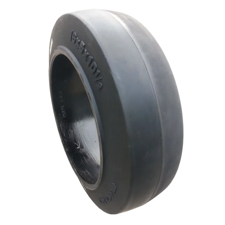 Black 20x8x16 solid tyre with High stability Press on Solid Tire for Asphalt Paver of road works