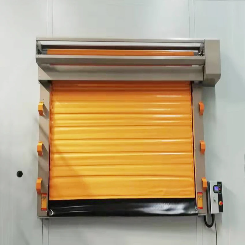 Jianda thermal insulation High speed freezer door high speed roll cold storage door with CE cert