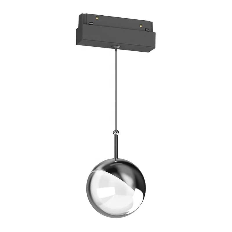 Commercial Led Running Magnetic System Manufacturer Linear Pendant Track Light