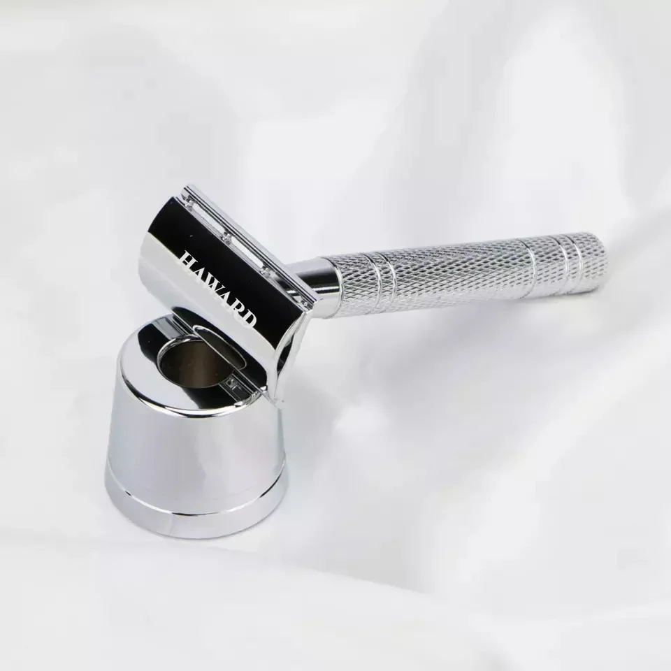 Hot Sale Rose Gold Fashion Double Edge Lady Shaving Metal Handle Wet shaver Safety Razor