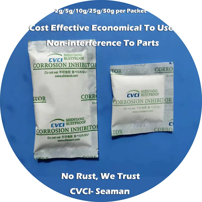 Moisture Absorbing and Anti-Corrosion 2in1 Vci Desiccant,  Vapor Corrosion Inhibitor and Quick-Acting Desiccant 2in1 VCI Packet
