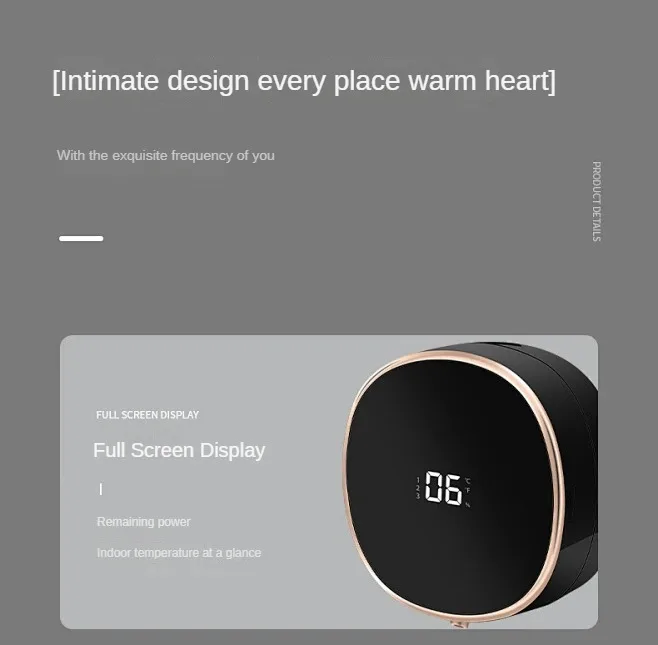 280ml Smart Soap Dispenser Touchless Motion Sensor Washing Hand Device 1000mah Wall-Mounted Liquid Soap Dispenser