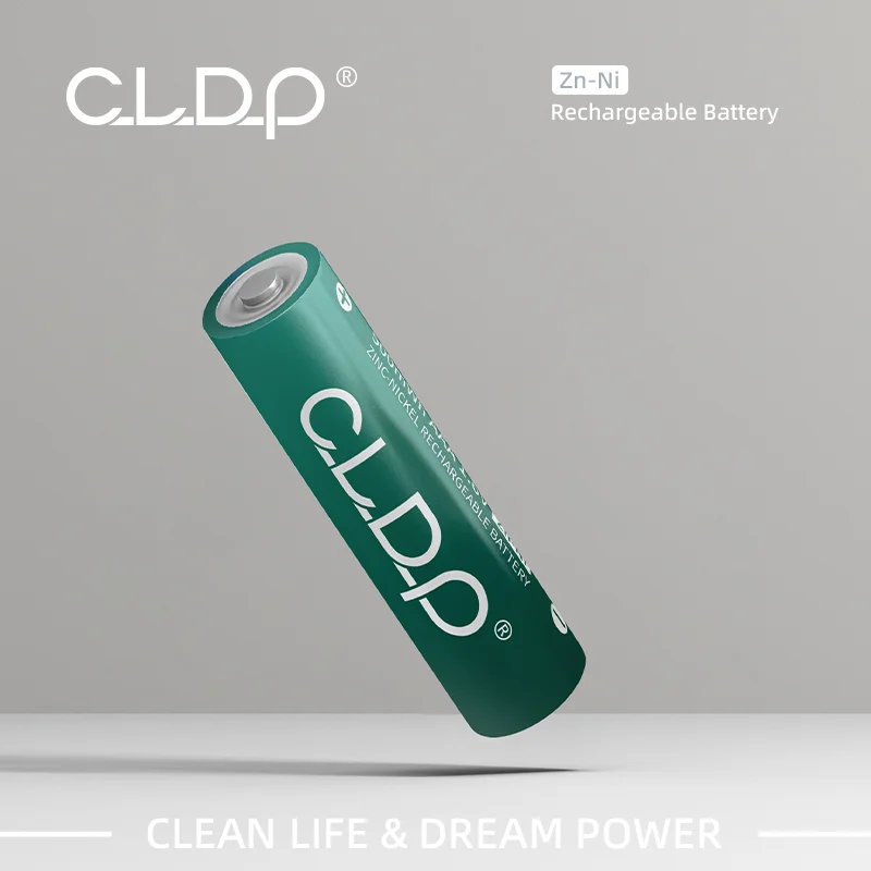 Cheap price CLDP 1.6v 500mWh Zinc-Nickel aaa rechargeable batteries with brand with card packing