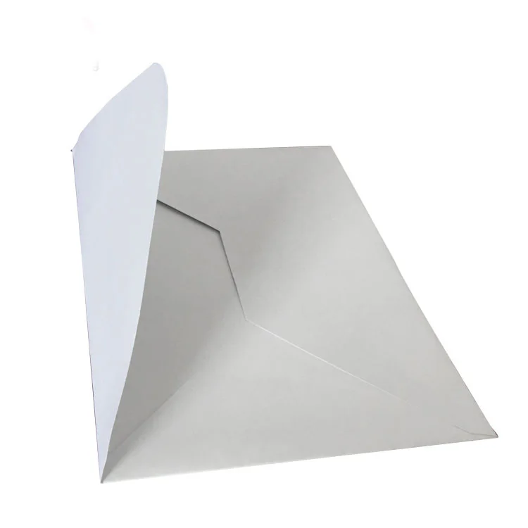Wholesale White Light Blue Paper Envelope C5 with Custom Printing