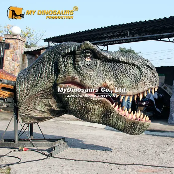 My Dino Realistic Large Animatronic Moving Dinosaur Head Model with Claws