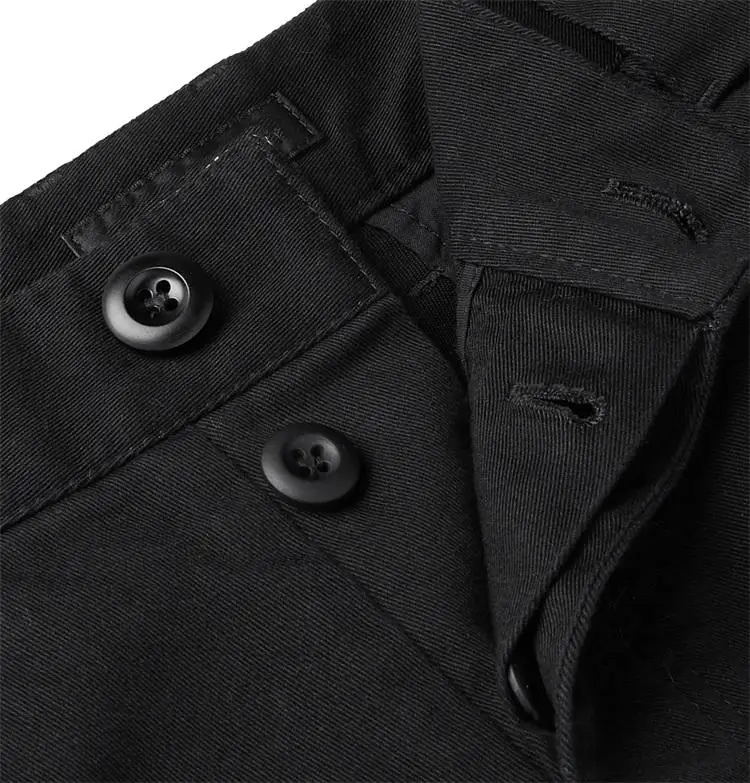 Custom Men Loose Hip Hop Streetwear Cargo Pants With Multi Pockets