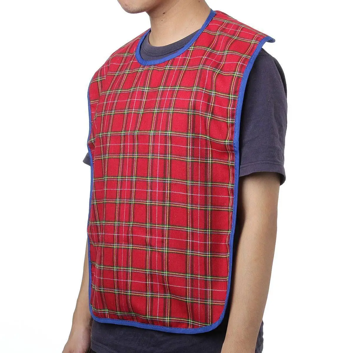 Special Price Wholesale Adult PVC Bib Hospital Washable Personalized Reusable Absorbent Bib