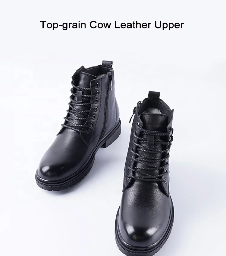 Мужская обувь из натуральной кожи с подогревом перезаряжаемая