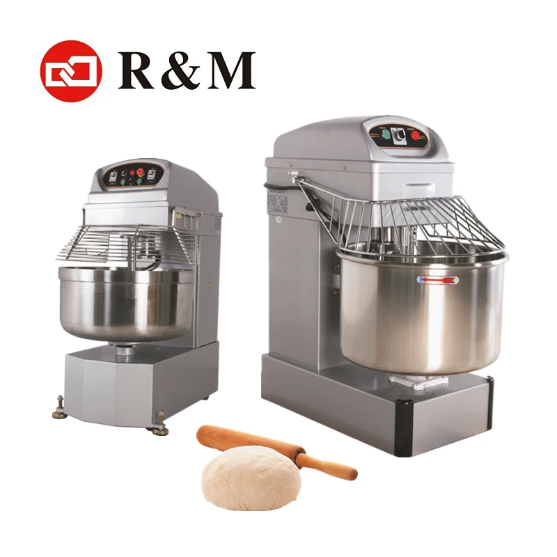 Commercial dough mixer machine electric HS 50kg bread hs50 spiral dough mixer 50 kg dough mixer commercial ues for bakery sale