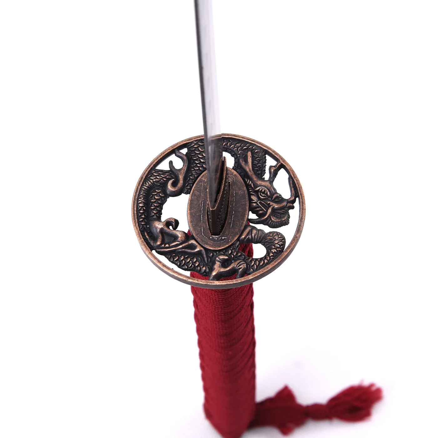 Japanese Sword Red Dragon sword Dragoni pattern sword toys for cosplay