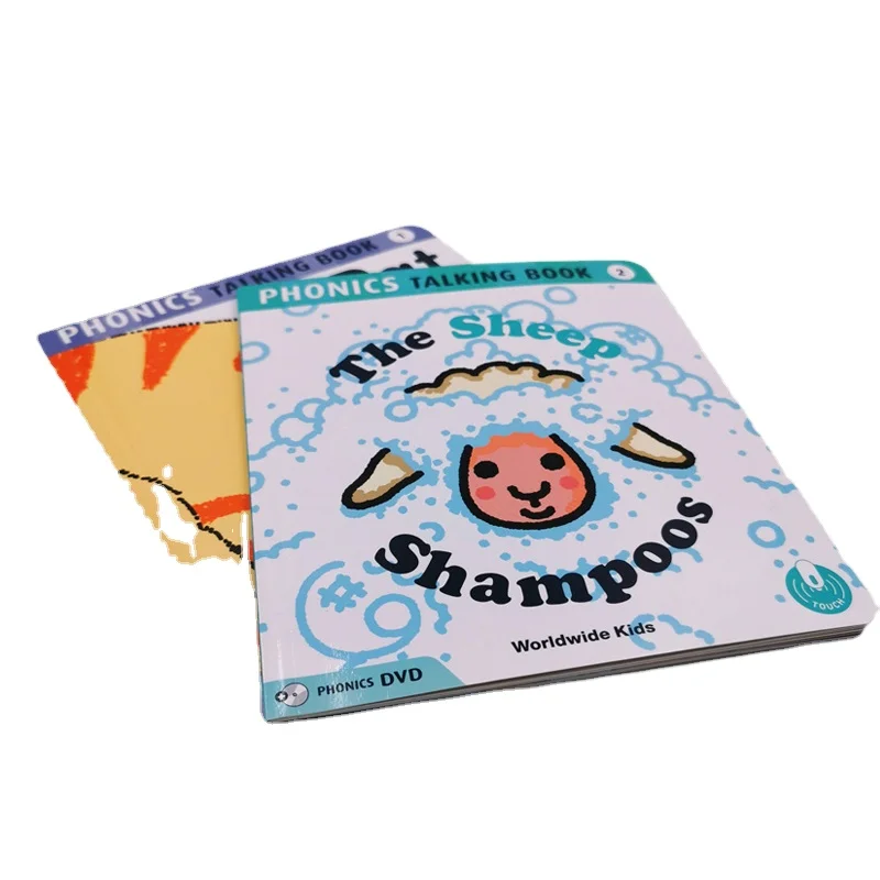 Детские обучающие книги в твердой обложке на