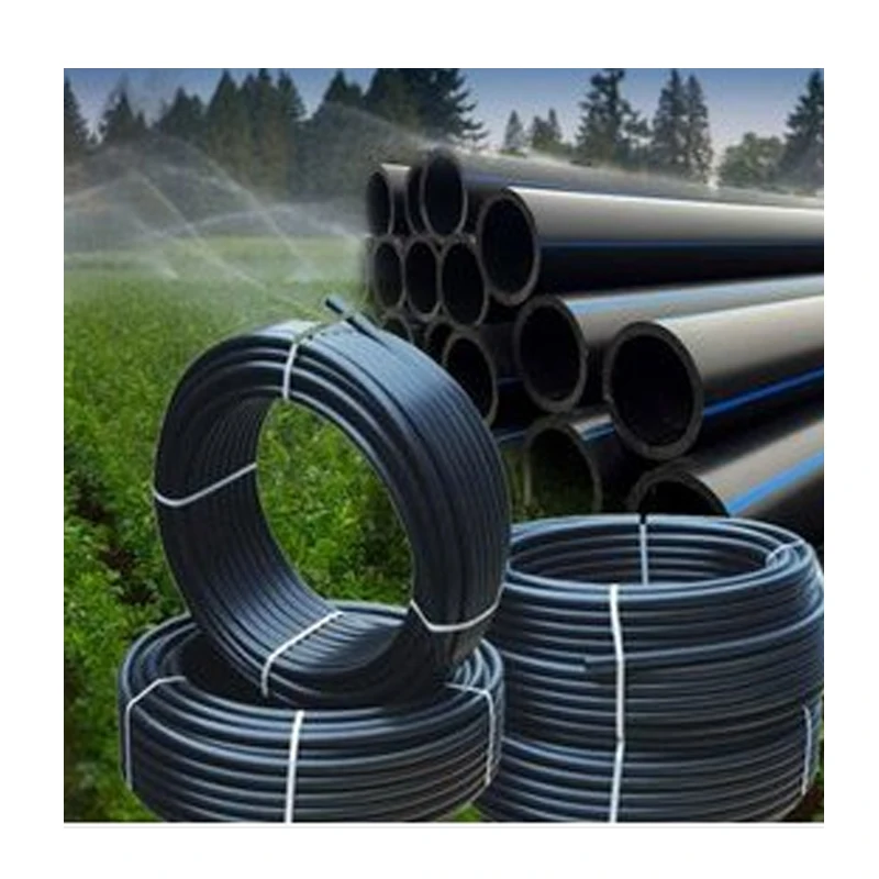 Hot Sale Black Plastic Hdpe Polyethylene Watering Pipe Coiled Pe Pipe
