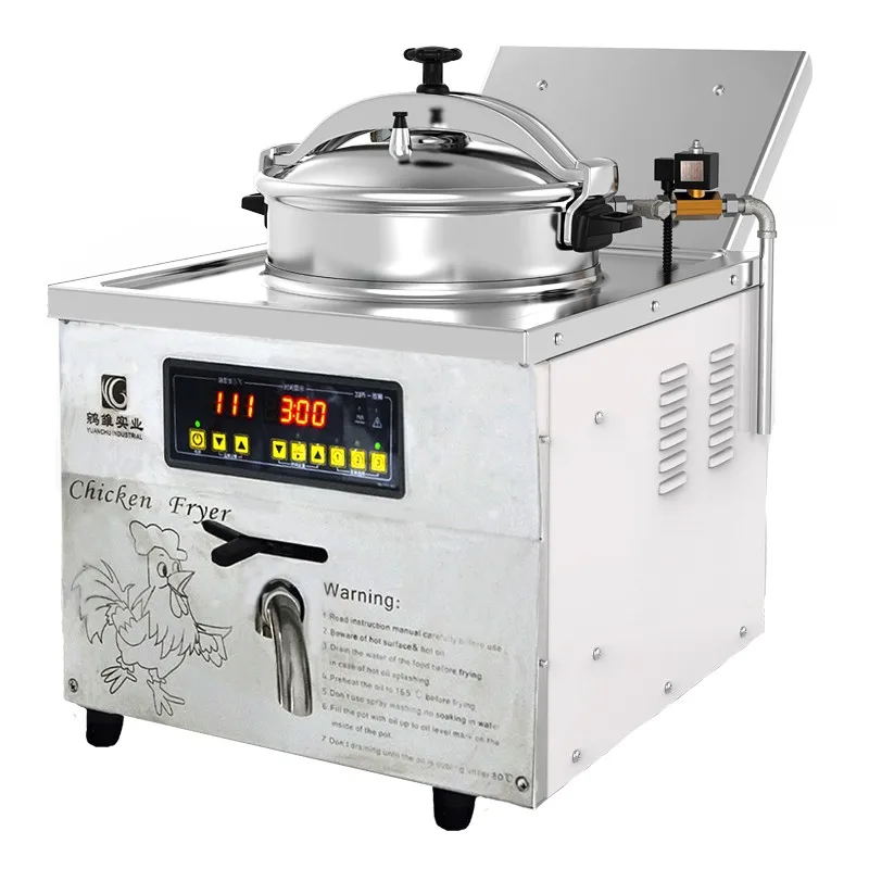 KFC Chicken Pressure Fryer Machine Deep Frier For Sale MDXZ-16C