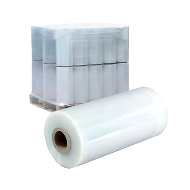 Manufacturers LDPE Clear HDPE PE Wrap Pack Packing Soft Transparent Logistics Plastic Stretch Film for Package
