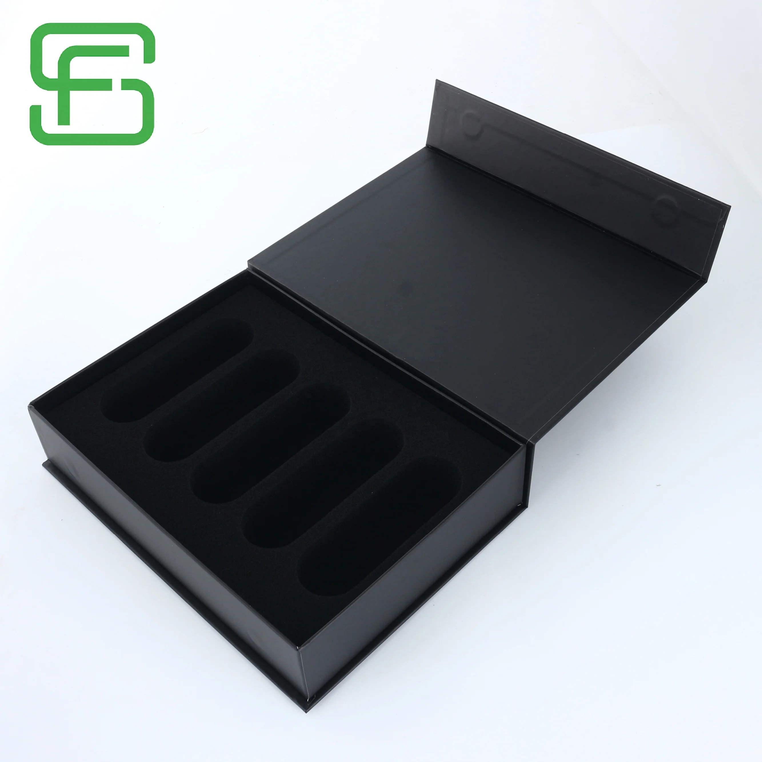 Recycled Data line Cardboard Packaging Box Customized Packaging Box With Hanger