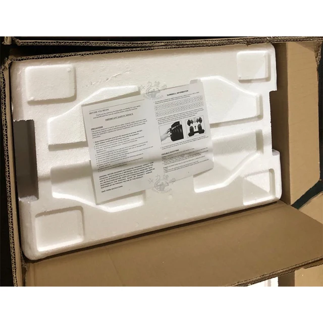 Douli genuine 90 LB 40KG weights quick block adjustable power dumbbell with safe firm exporting package