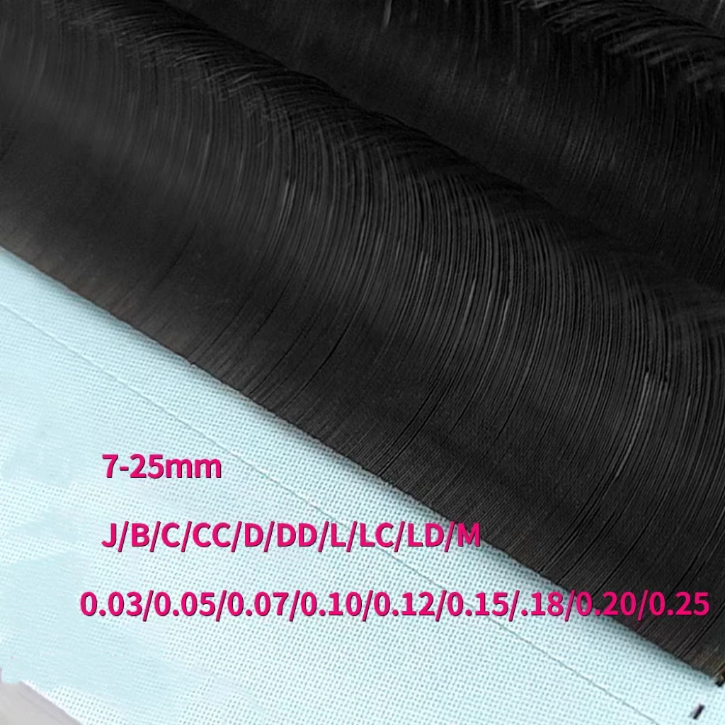 fast fanning volume lash trays easy fan 20mm private label silk lash extensions