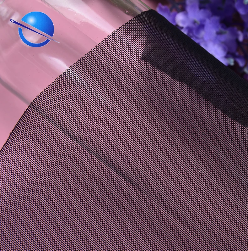 Wholesale high quality 90%nylon 10%spandex elastane mesh fabric for   underwear