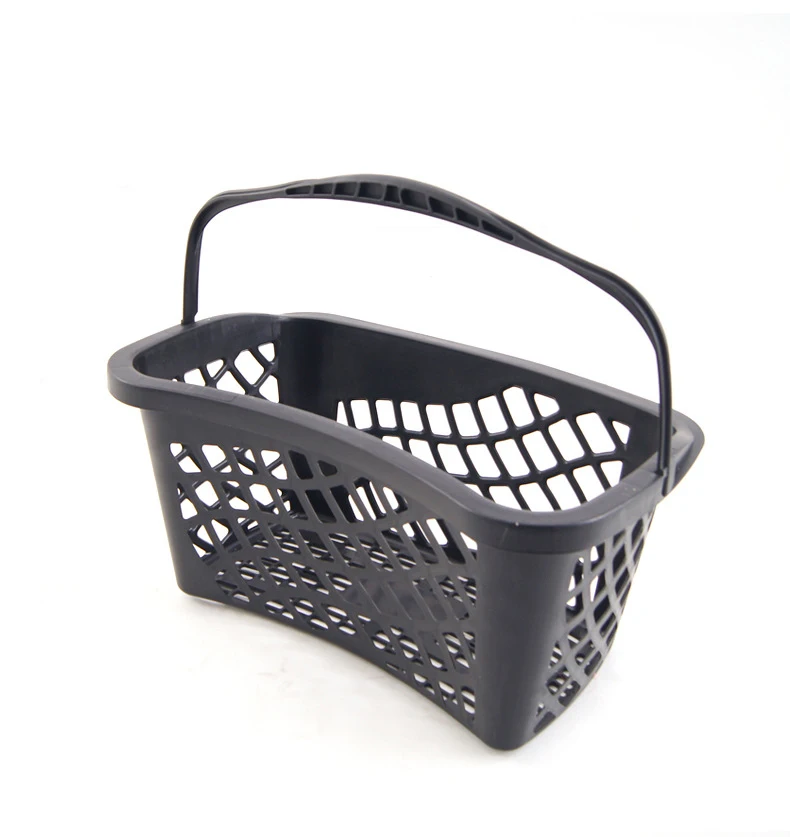 Meicheng Good Selling Hand Basket Snacks Shopping Basket Plastic 20 L Convenience Store Supermarket Shopping Basket