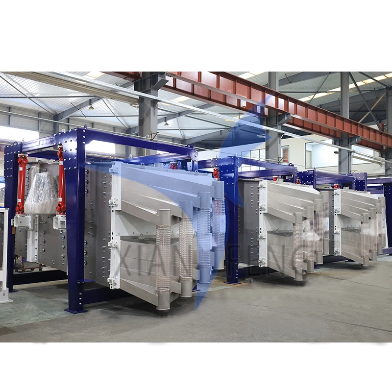 Industrial salt screening special square swing screen vibrating screen