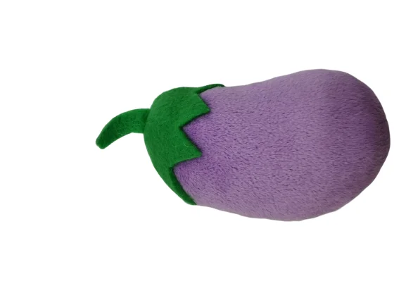 Oversized cuddly eggplant and vegetable stuffed toy cozy baby pillow stuffed toy