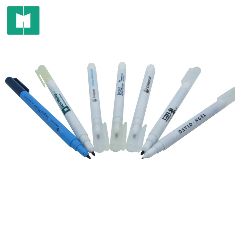 Professional Surgical Skin Marker Pen Sterile Surgical Marker Eyebrow Marker Pen
