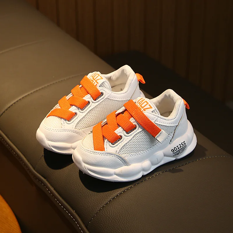 China wholesale factory soft rubber sole hot sale kid cheap sport shoes children