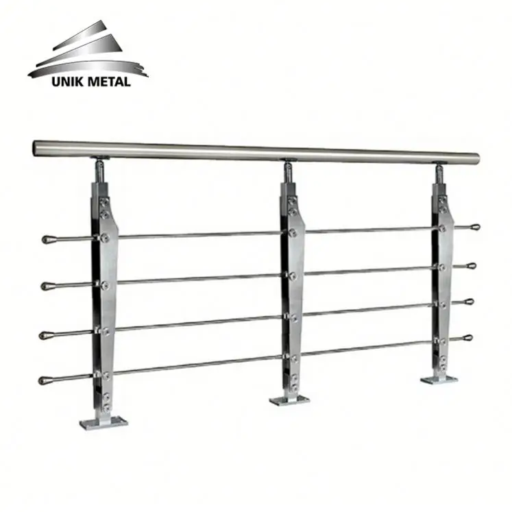 Stair Railing 201 304 316 Inox Stainless Steel Balustrade Baluster Fence Veranda Balcony Stare Case Boat Hand Rail Fence