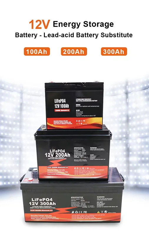 16pcs Grade A+ 3.2V 200Ah 280Ah 320Ah 340Ah Lifepo4 Prismatic Battery Cells for 12V 24V 48V Solar Energy System