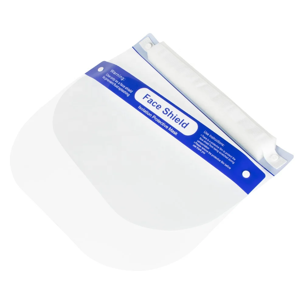Inventory Reusable Plastic Full Face Shield Cover Anti Splashing Protection Safety Visor Faceshield Anti Fog