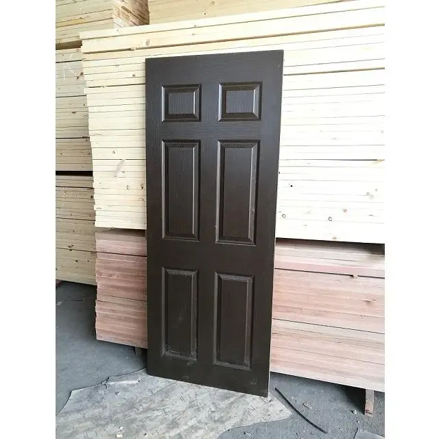 wholesale price Okoume Bintangor Veneer Door Skin Plywood Laminate Plywood Door Panel from factory