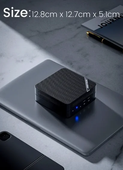 MINISFORUM UM690 настольный компьютер AMD Ryzen 9 6900HX Octa Cores DDR5 Barebone Windows 11 Pro игровой