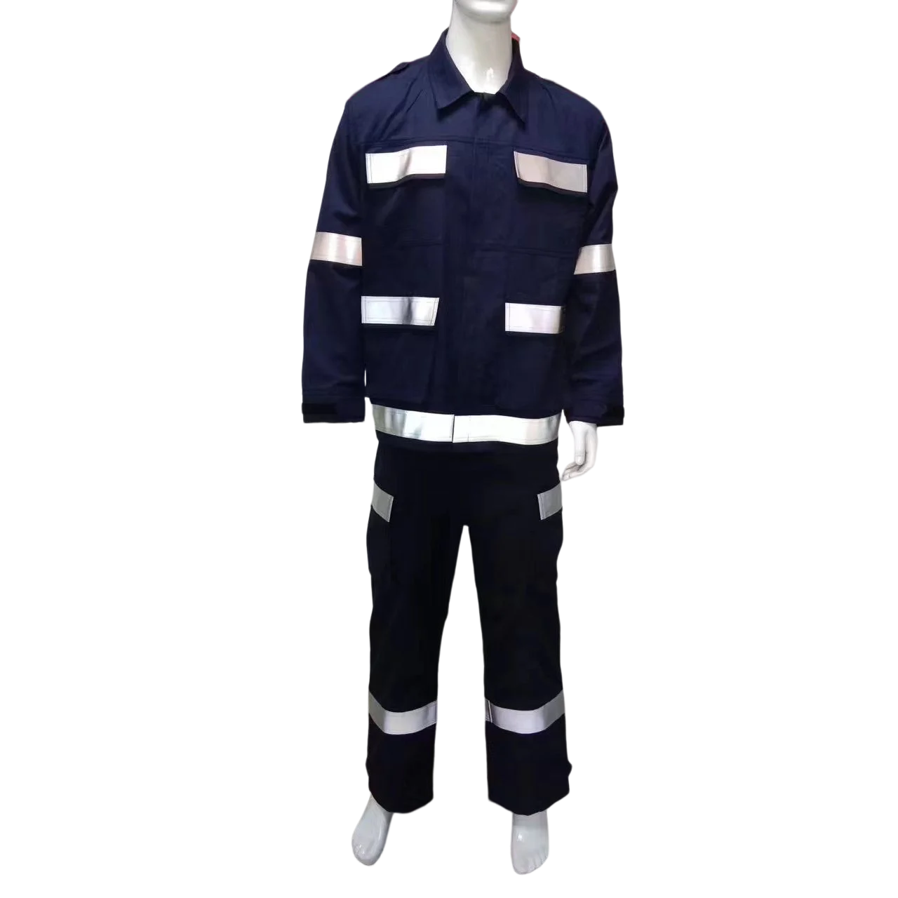 work Coverall Cotton Nylon Flame Resistant Reflective Workwear