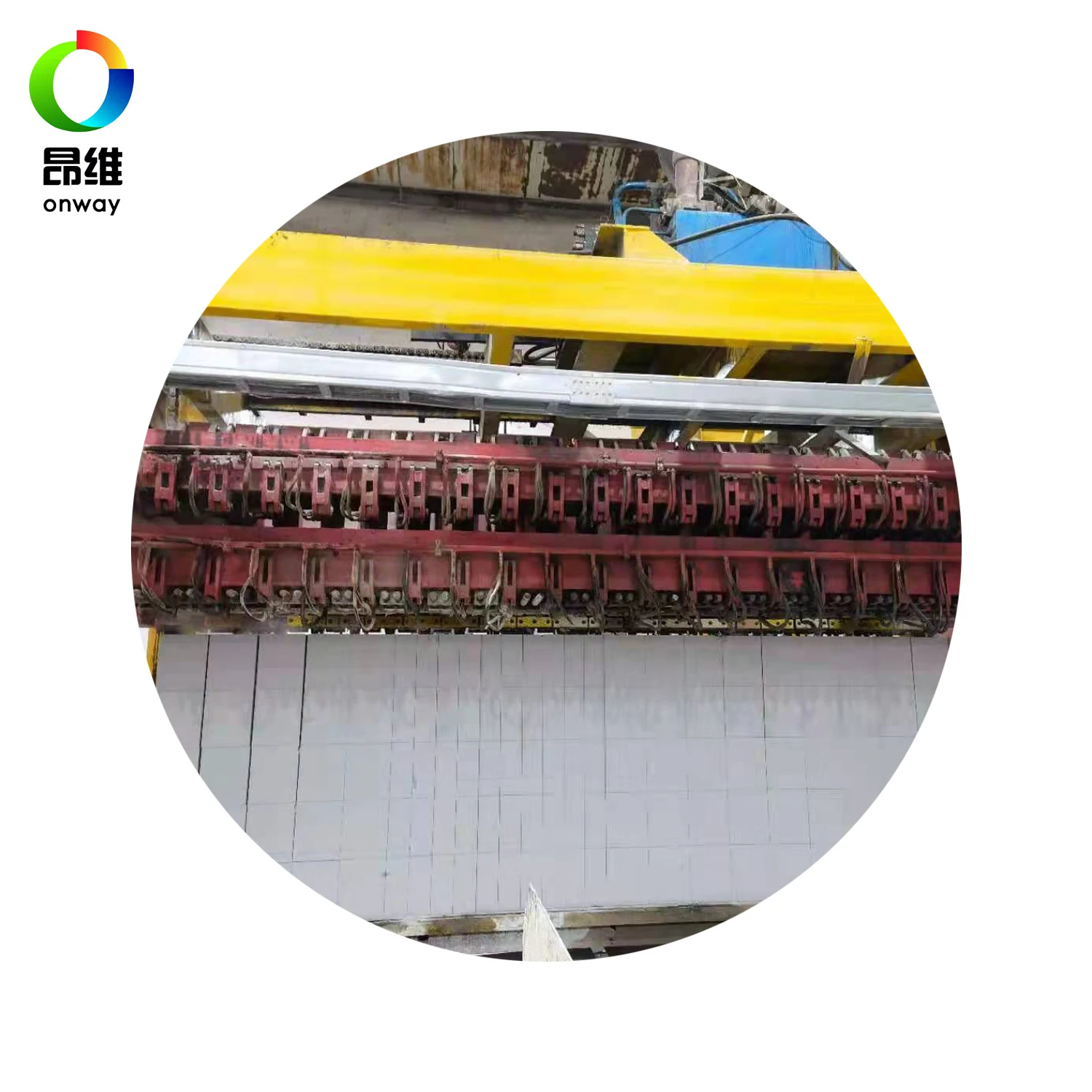 Widely used autoclaved aerated concrete AAC block making plant